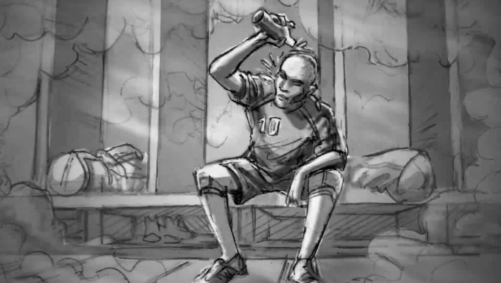 Zidane et Danone nation cup